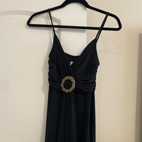 Donna Morgan Cocktail black dress size 4 - Picture 4 of 4